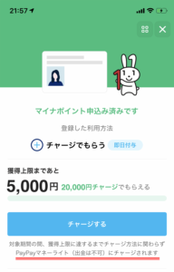 まさかのPayPayマネーライトとは…