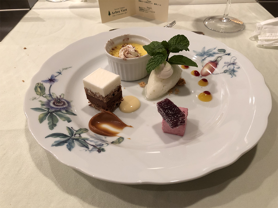 最後はデザート。