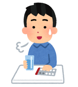 薬を飲むしか方法がない