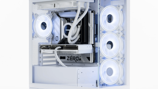 白色LEDでシンプルに光る